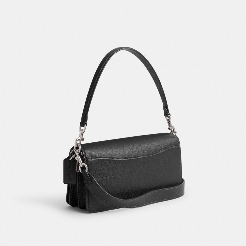 Coach Tabby Shoulder Bag 26 Prateadas Pretas | COH864761