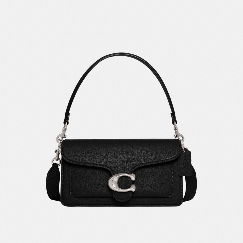 Coach Tabby Shoulder Bag 26 Prateadas Pretas | COH864761