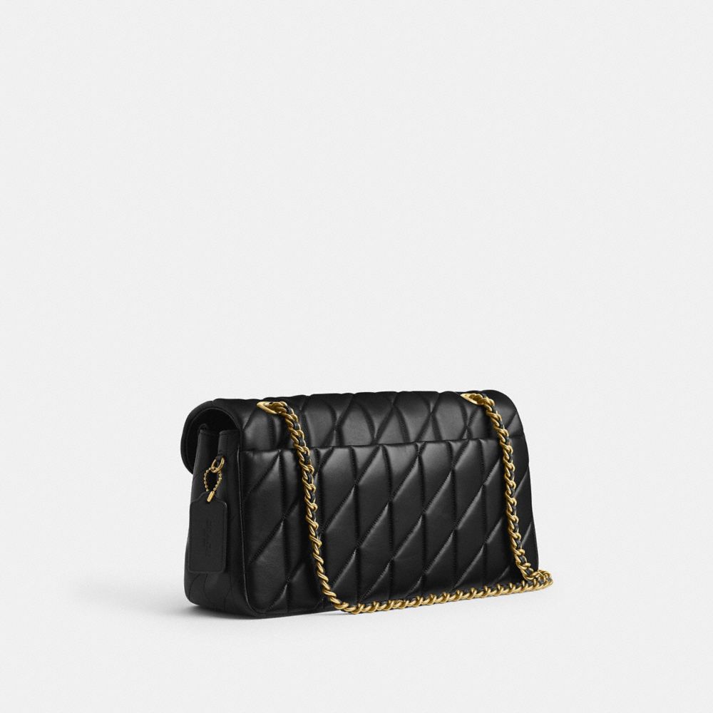 Coach Tabby Shoulder Bag 33 With Quilting Pretas | COH864862