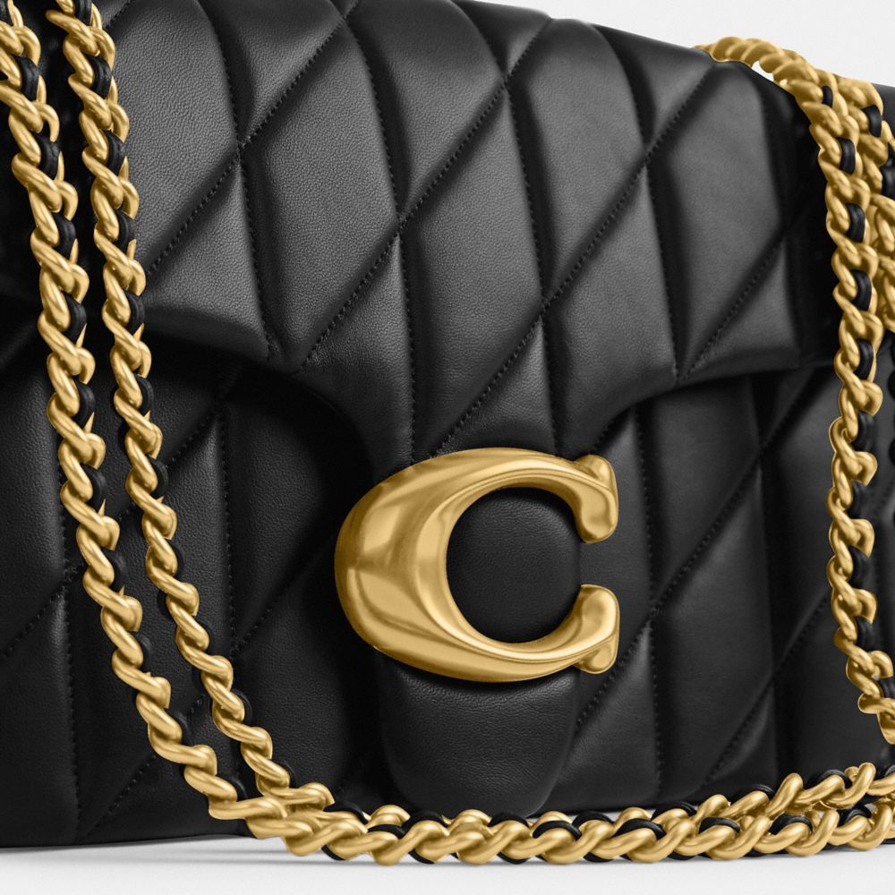 Coach Tabby Shoulder Bag 33 With Quilting Pretas | COH864862