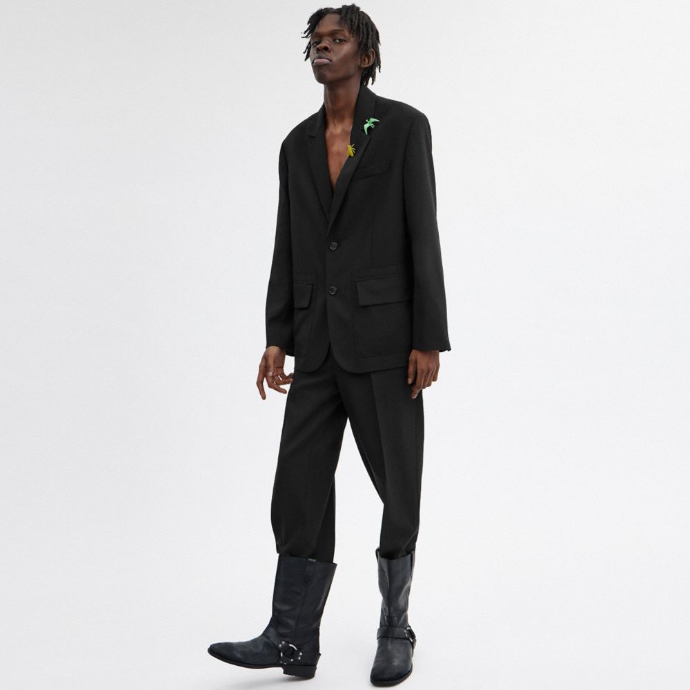 Coach Tailored Blazer Pretas | COH866876