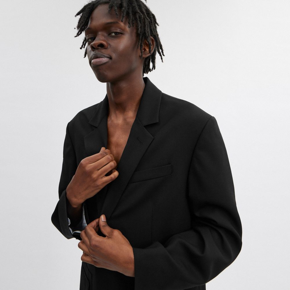 Coach Tailored Blazer Pretas | COH866876