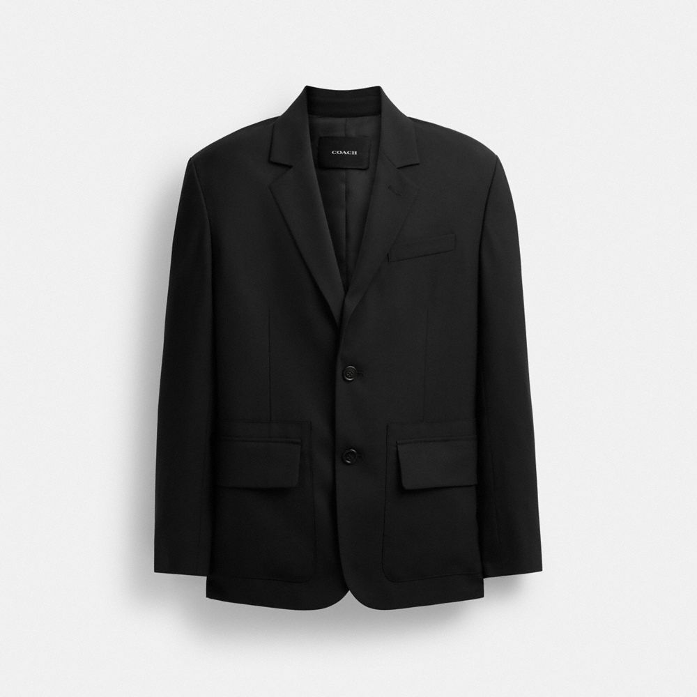 Coach Tailored Blazer Pretas | COH866876
