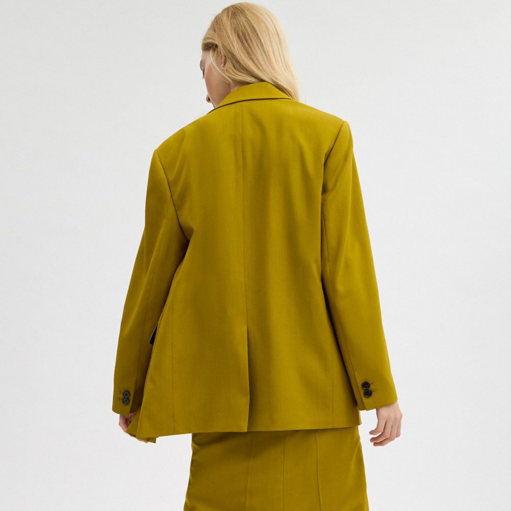 Coach Tailored Blazer Verdes | COH865935