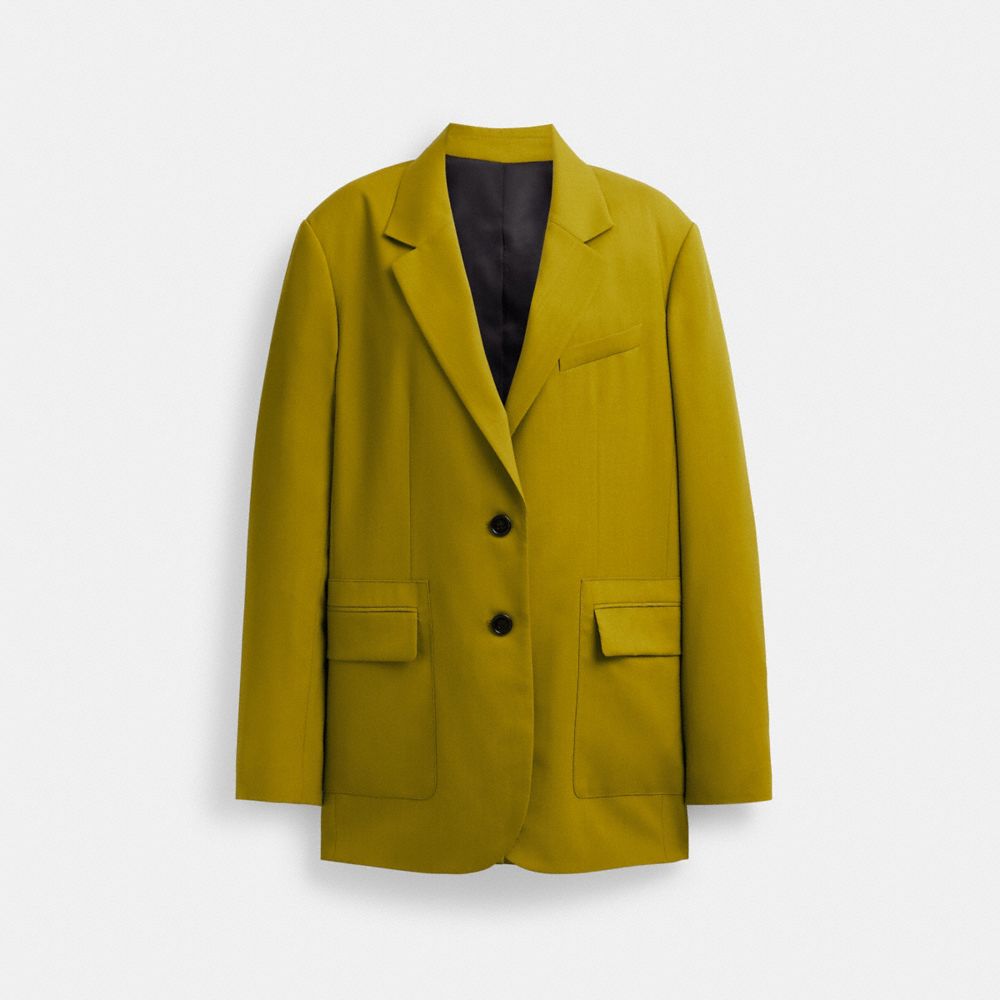 Coach Tailored Blazer Verdes | COH865935