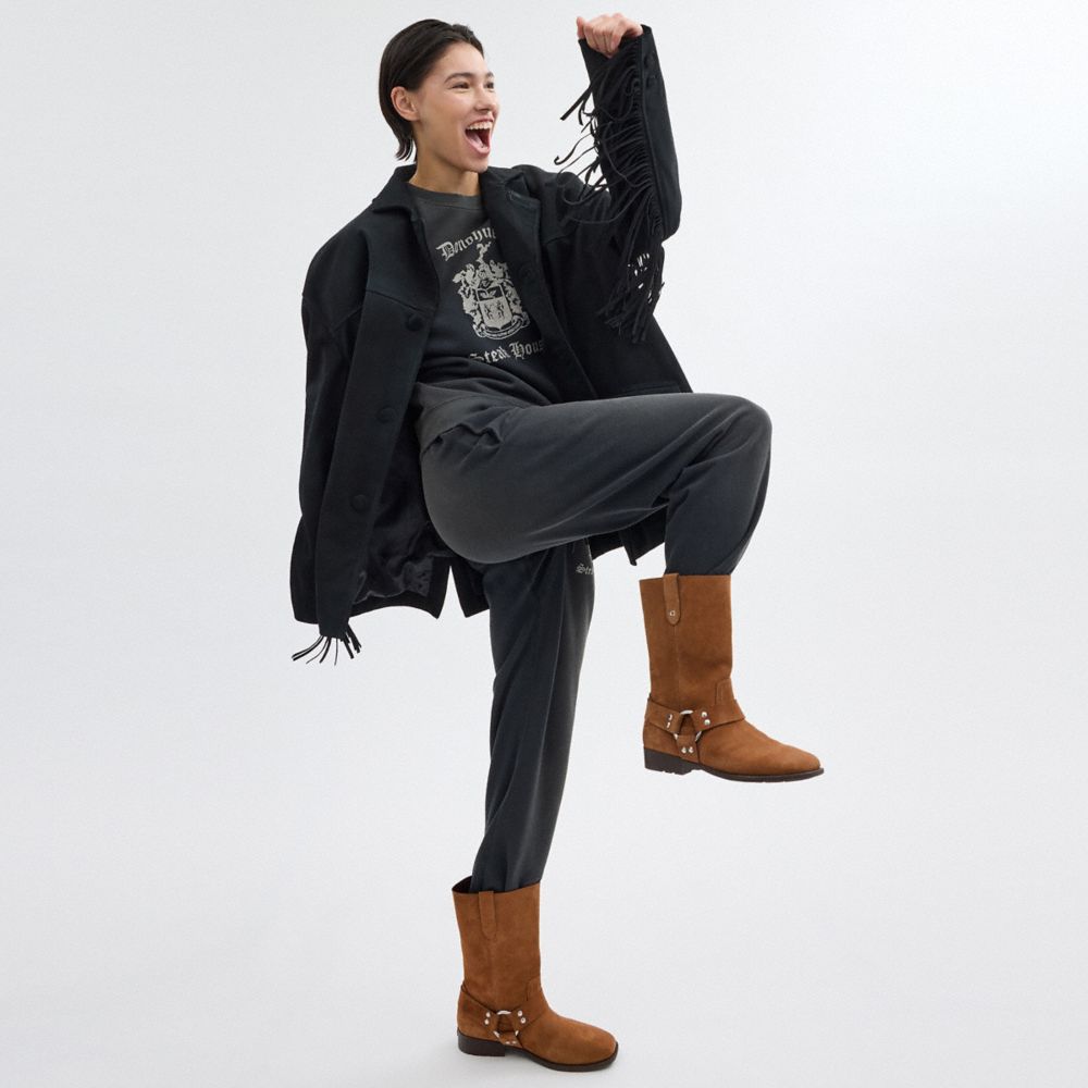 Coach Tara Biker Boot Camel | COH865911