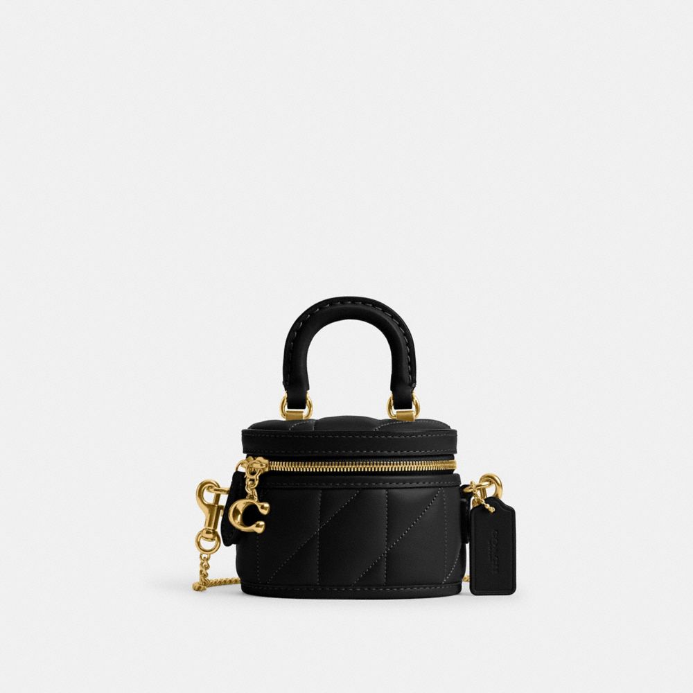 Coach Trail Crossbody Bag 12 With Pillow Quilting Pretas | COH865261