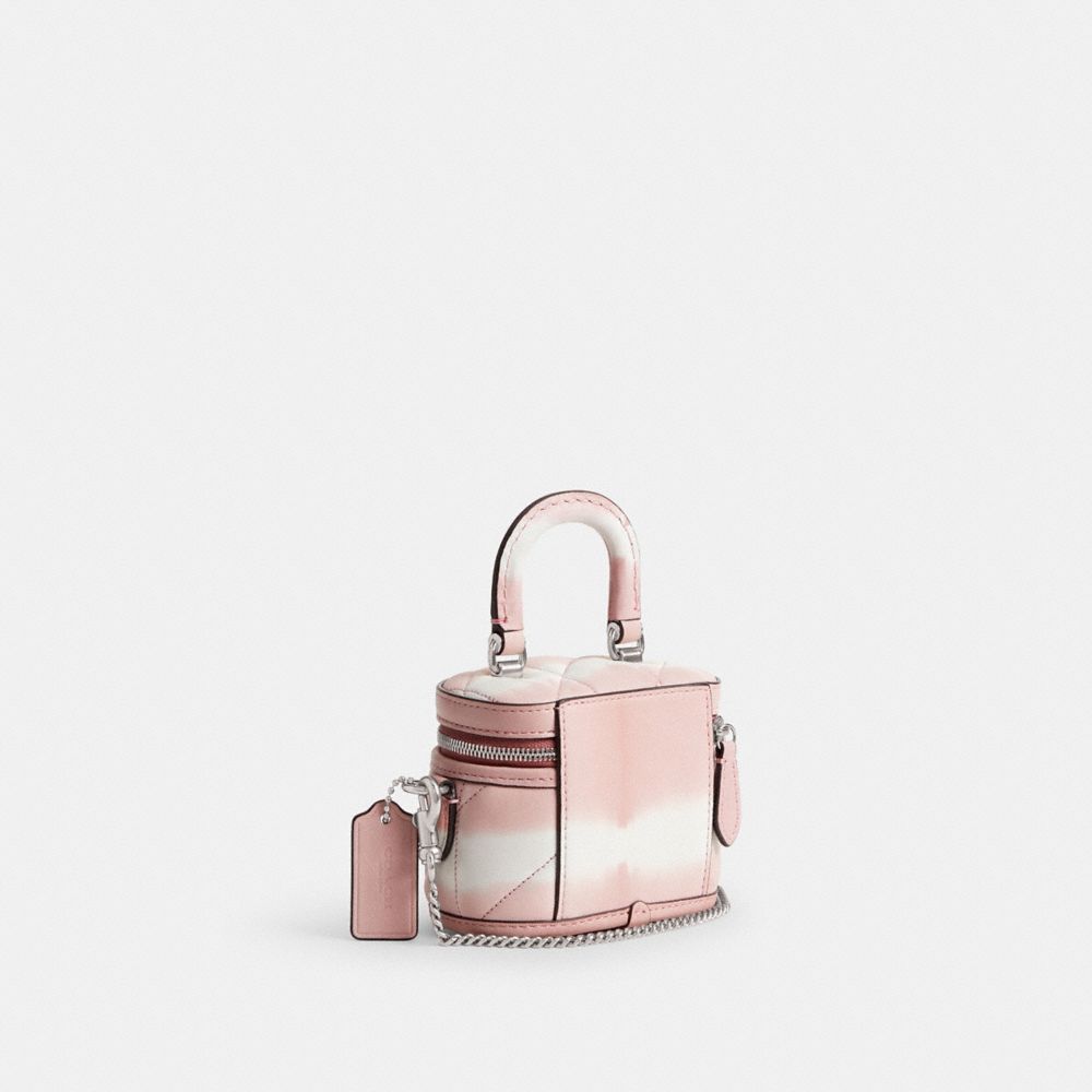 Coach Trail Crossbody Bag 12 With Quilting And Tie Dye Prateadas Rosa Multicoloridas | COH865392