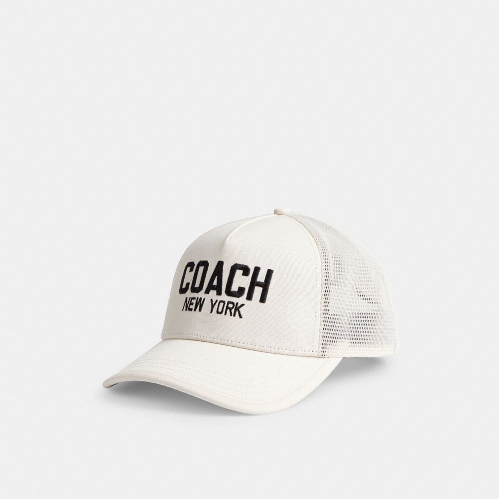 Coach Trucker Hat Branco | COH867035