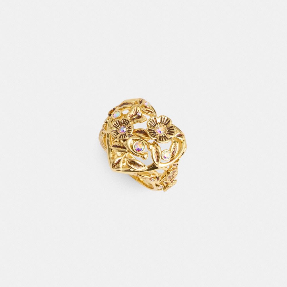 Coach Vintage Heart Ring Douradas | COH866167
