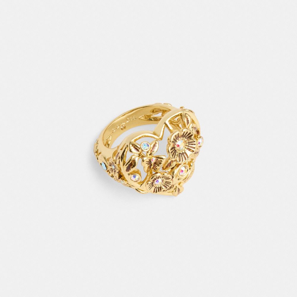 Coach Vintage Heart Ring Douradas | COH866167