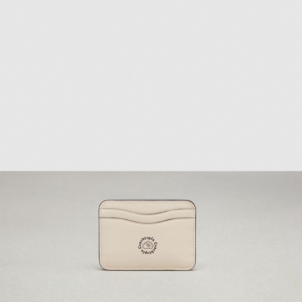 Coach Wavy Card Case In Coachtopia Leather With Cherry Print Pretas Multicoloridas | COH865600