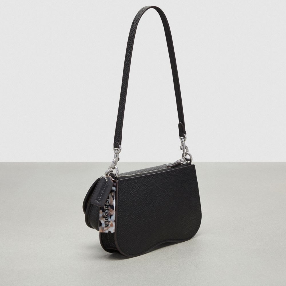 Coach Wavy Double Pouch Bag Pretas | COH864757