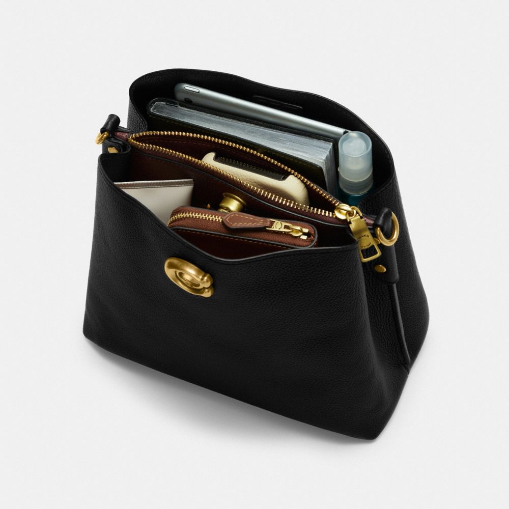 Coach Willow Bucket Bag Pretas | COH865362