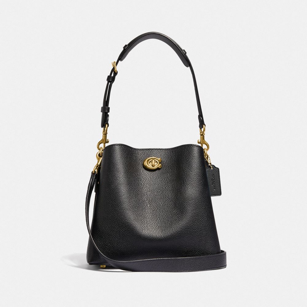 Coach Willow Bucket Bag Pretas | COH865362