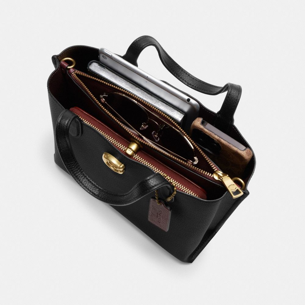 Coach Willow Tote Bag 24 Pretas | COH865327