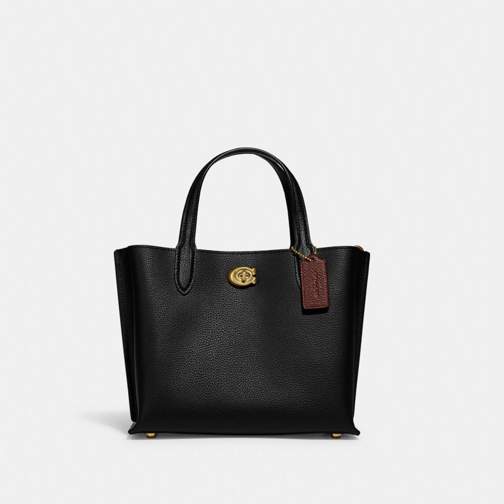Coach Willow Tote Bag 24 Pretas | COH865327
