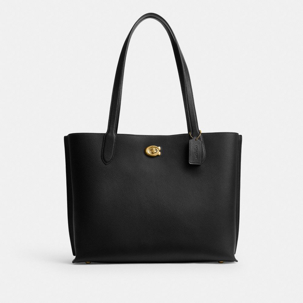 Coach Willow Work Tote 38 Pretas | COH865035