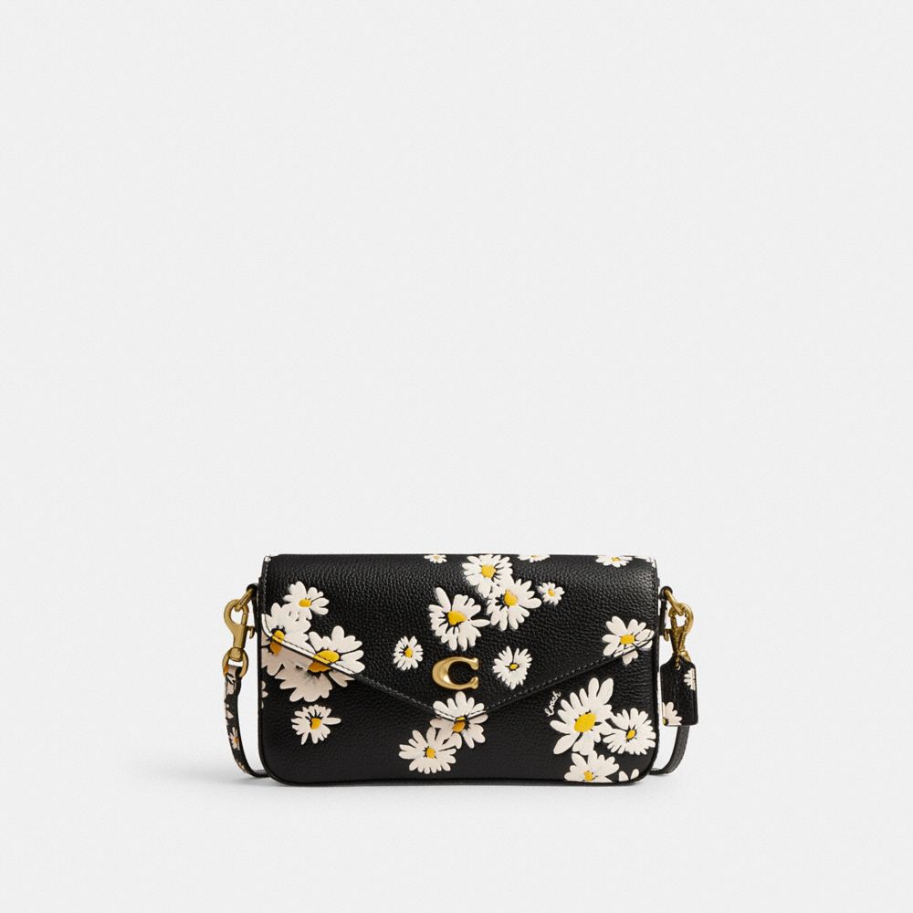 Coach Wyn Crossbody Bag With Floral Print Pretas Multicoloridas | COH865429