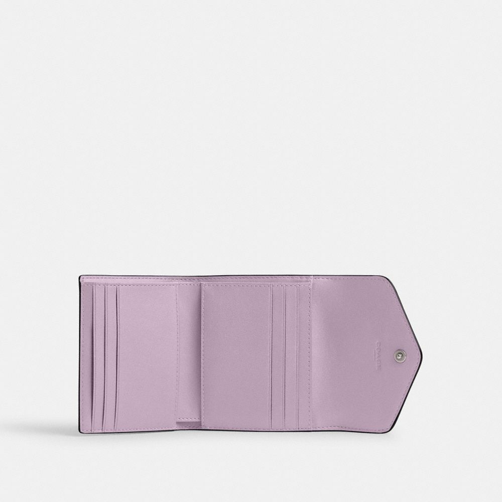 Coach Wyn Small Wallet Prateadas Roxo | COH865545